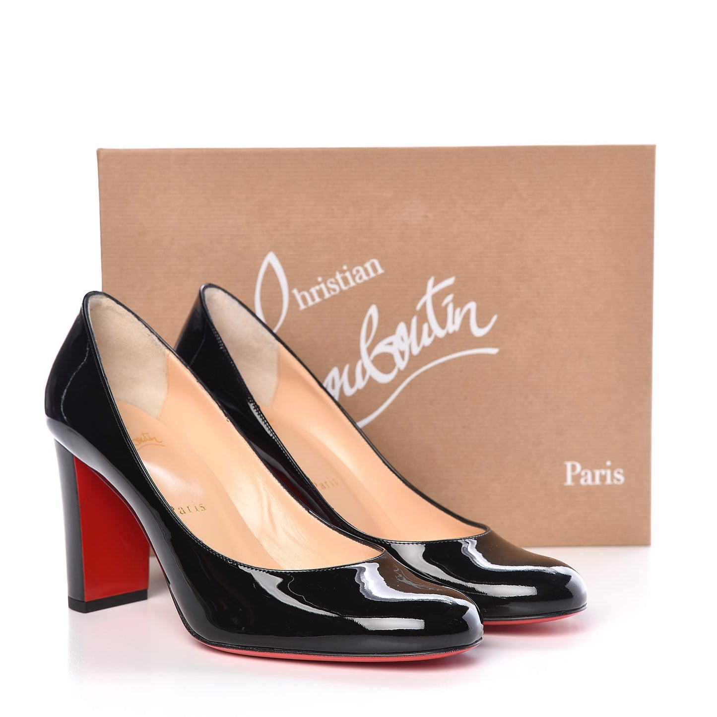 Patent Lady Gena 85 Pumps 37 Black