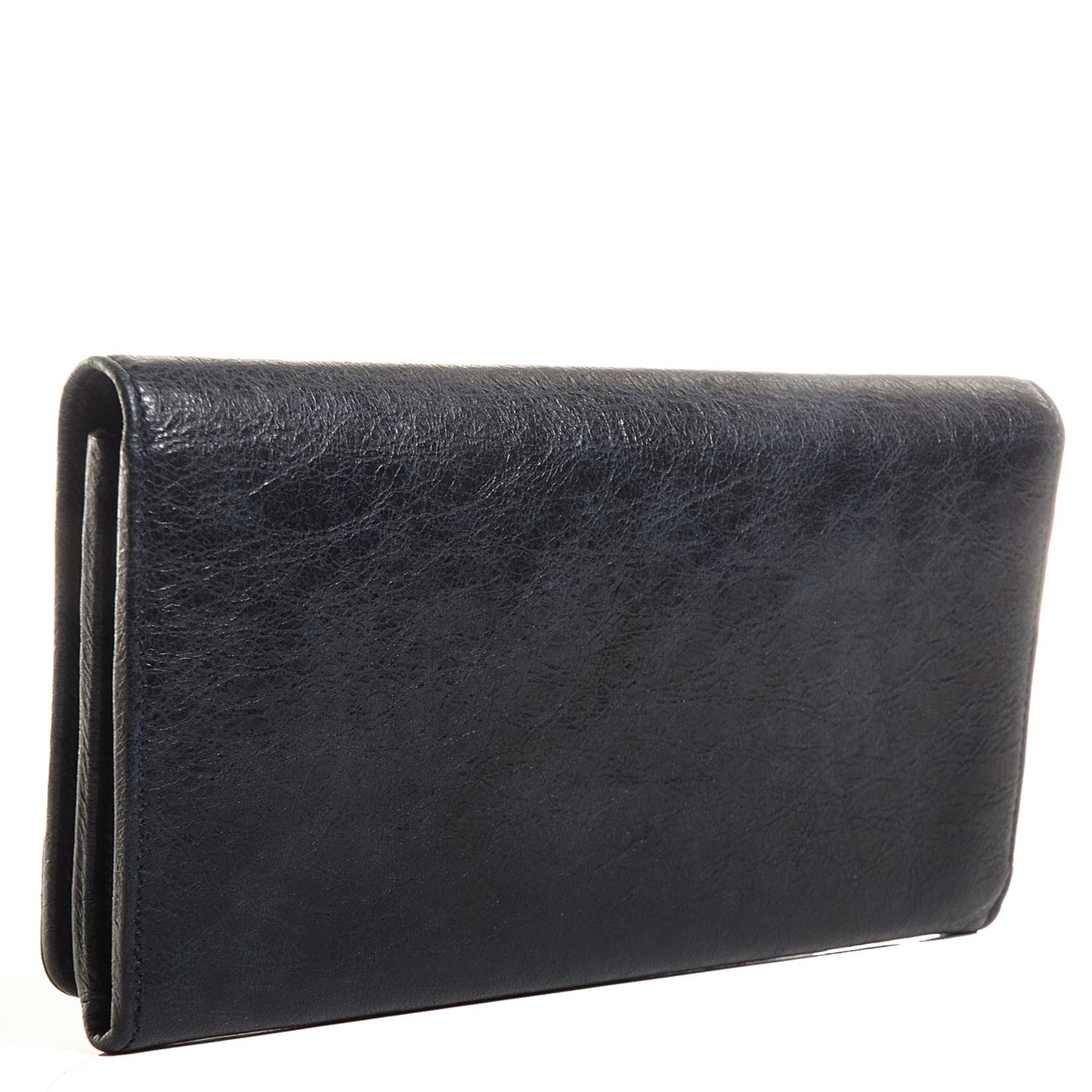 Agneau Classic Hardware Money Wallet Dark Night
