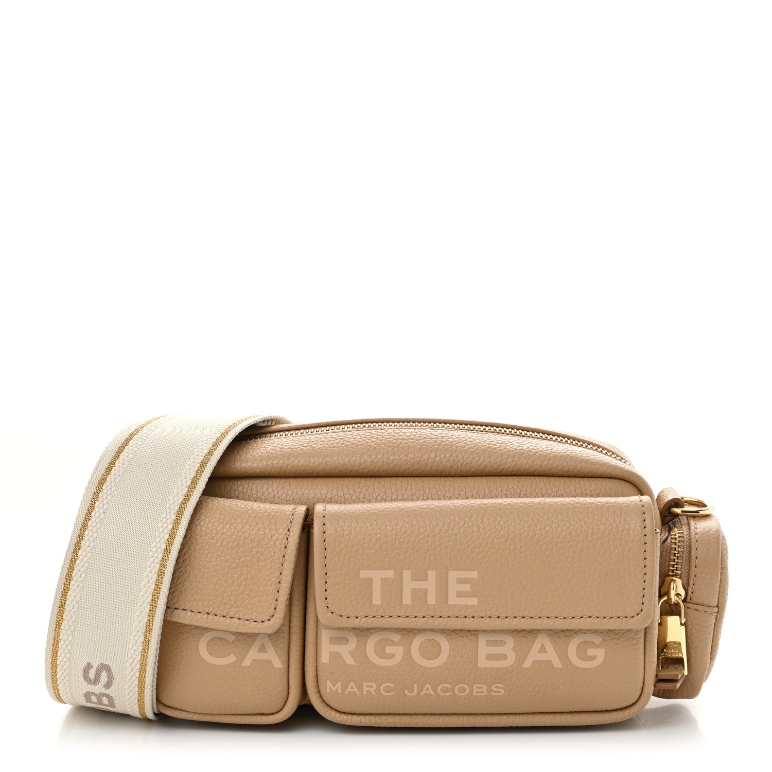 Marc Jacobs Calfskin The Cargo Bag Camel 1 of 11