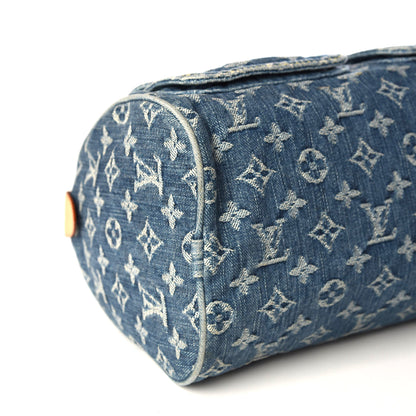Louis Vuitton Monogram Denim Neo Speedy Blue 5 of 9