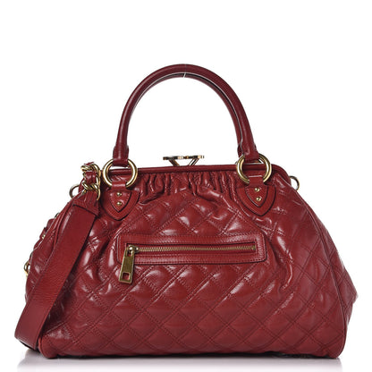 Marc Jacobs Calfskin Quilted Stam Red 1 of 12