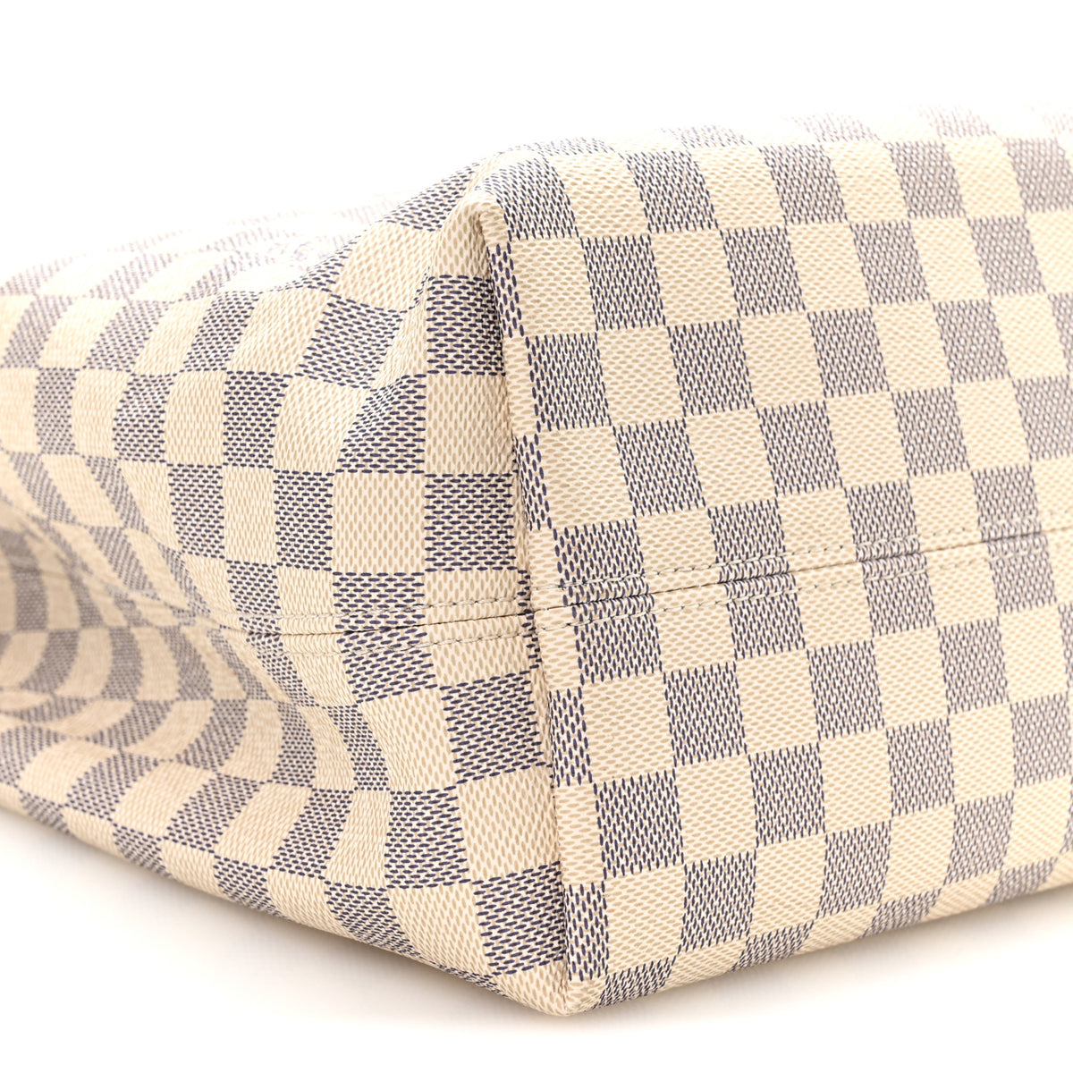 Damier Azur Graceful MM Rose Ballerine