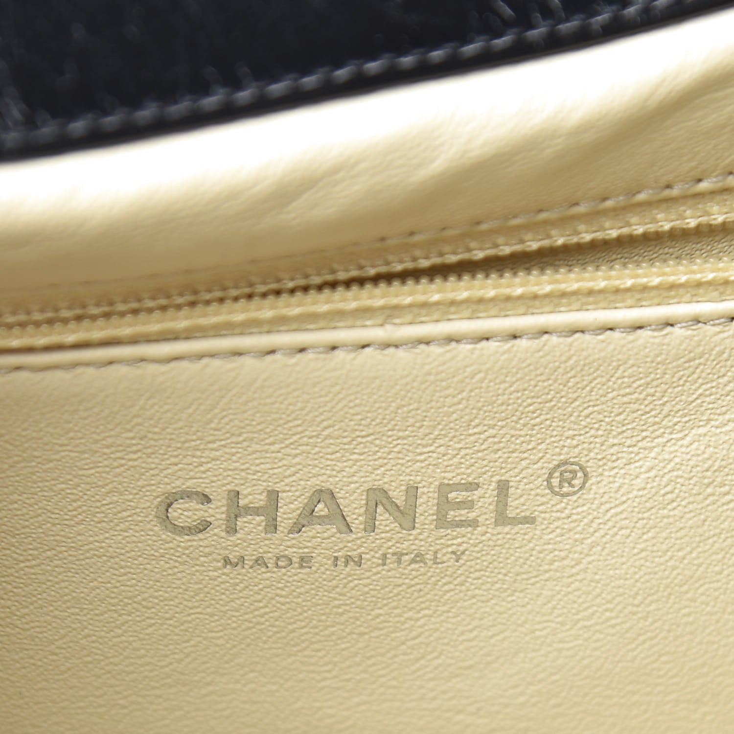 Chanel Glazed Calfskin Boy Satchel Flap Black 7 of 13