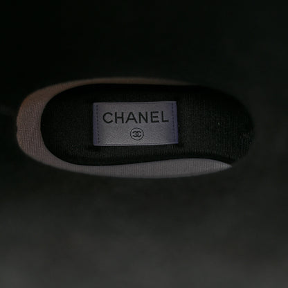 Chanel Caoutchouk CC High Boots 38 Dark Beige 7 of 9