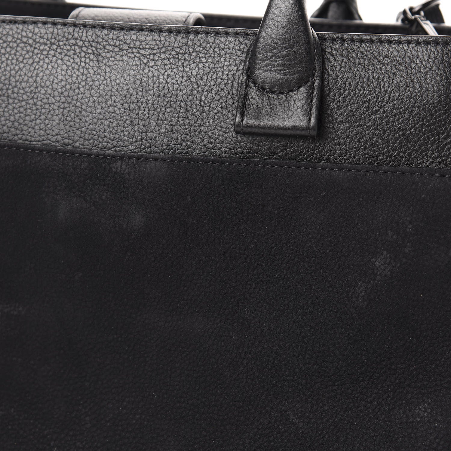 Chanel Grained Calfskin Suede Small Neo Executive Shopper Tote Black 12 of 15