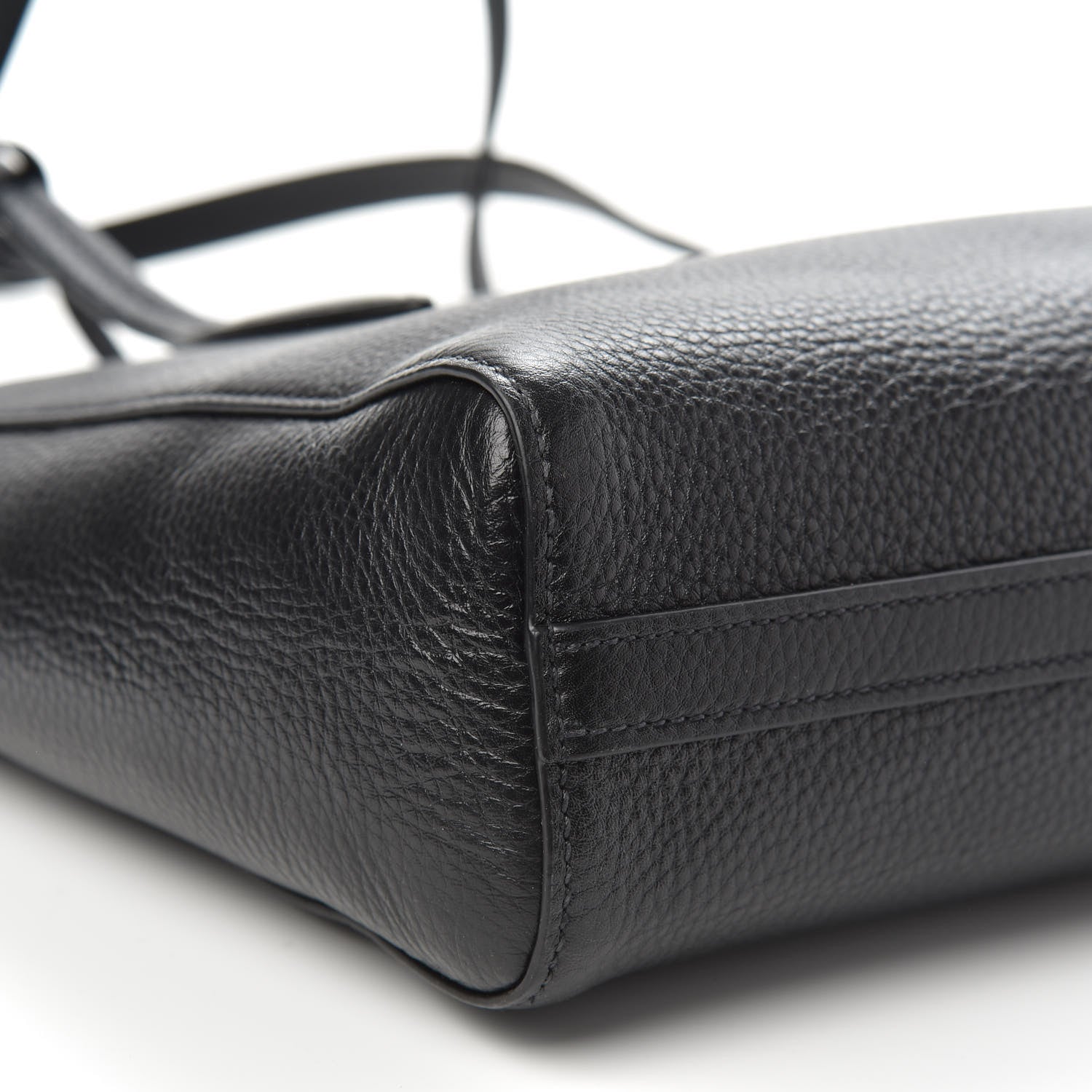 Prada Vitello Daino Shopping Tote Black 8 of 9
