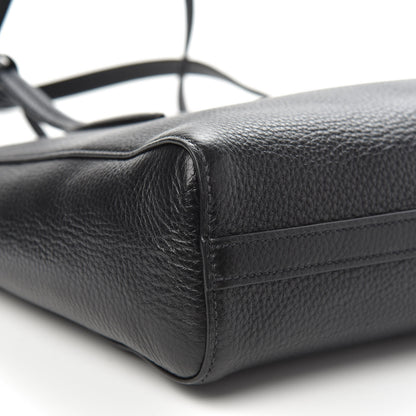 Prada Vitello Daino Shopping Tote Black 8 of 9