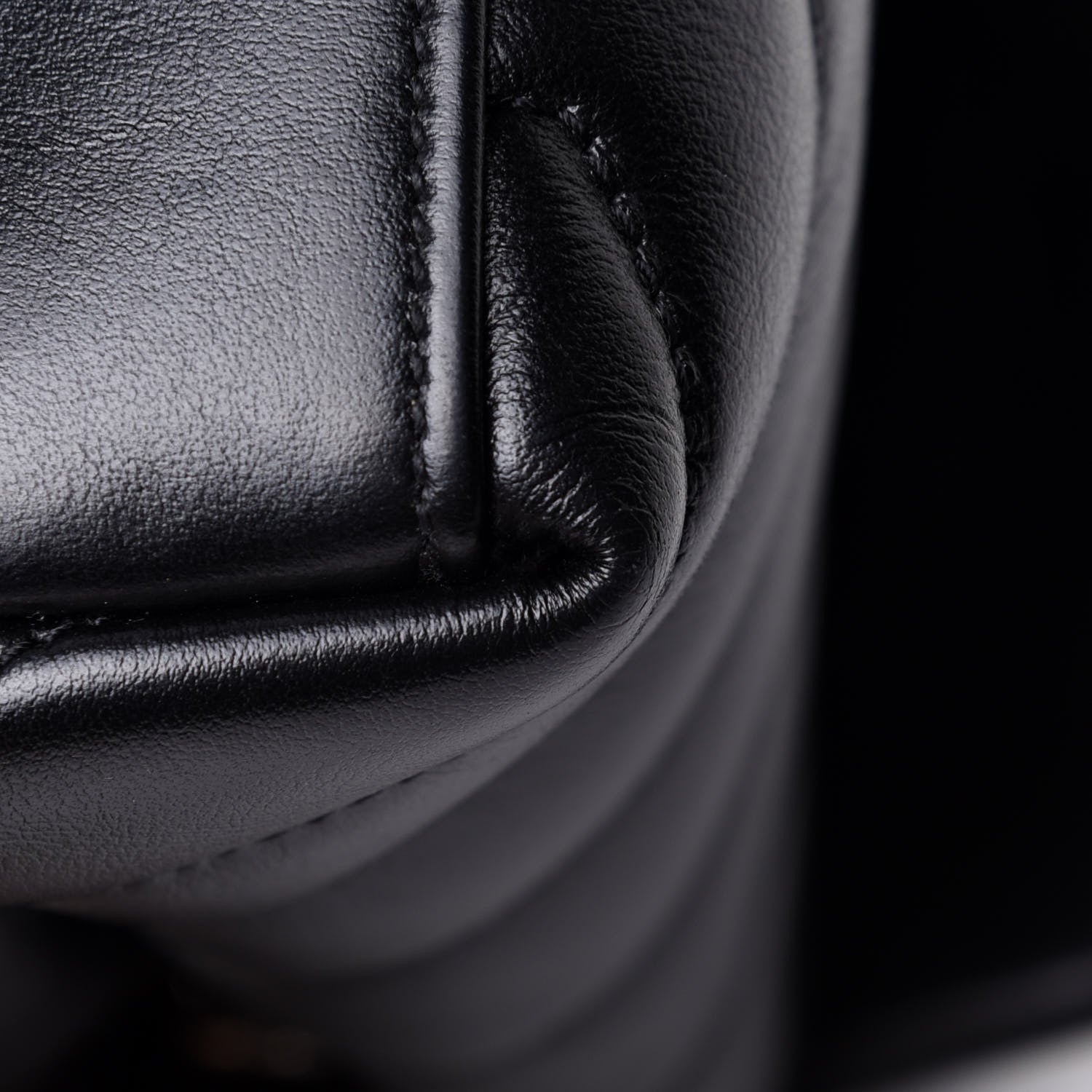 Saint Laurent Calfskin Y Quilted Monogram Small Loulou Chain Satchel Black 13 of 13