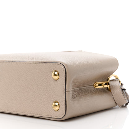 Louis Vuitton Taurillon Capucines BB Galet 9 of 10
