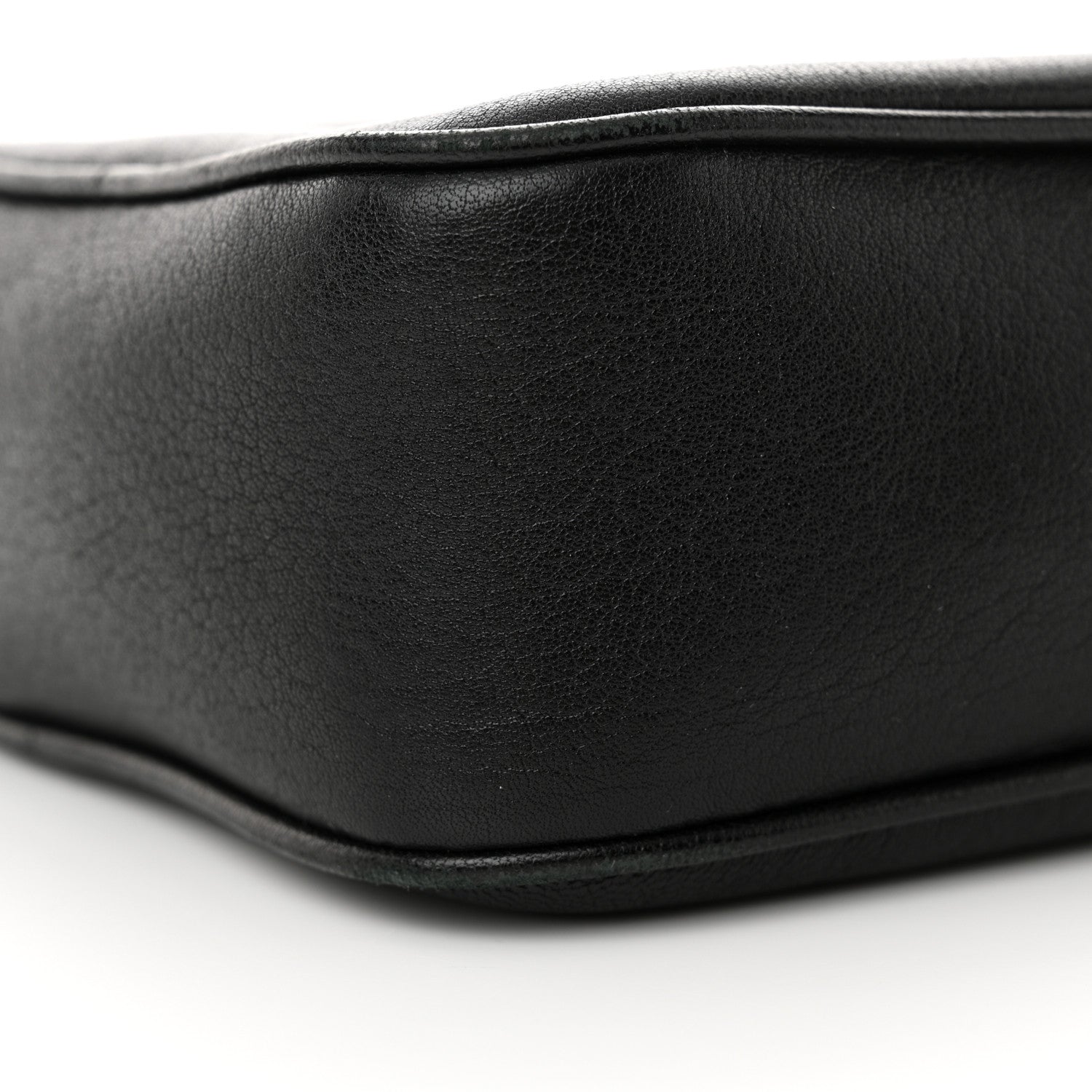 Saint Laurent Grained Lambskin Monogram Lou Camera Bag Black 9 of 13
