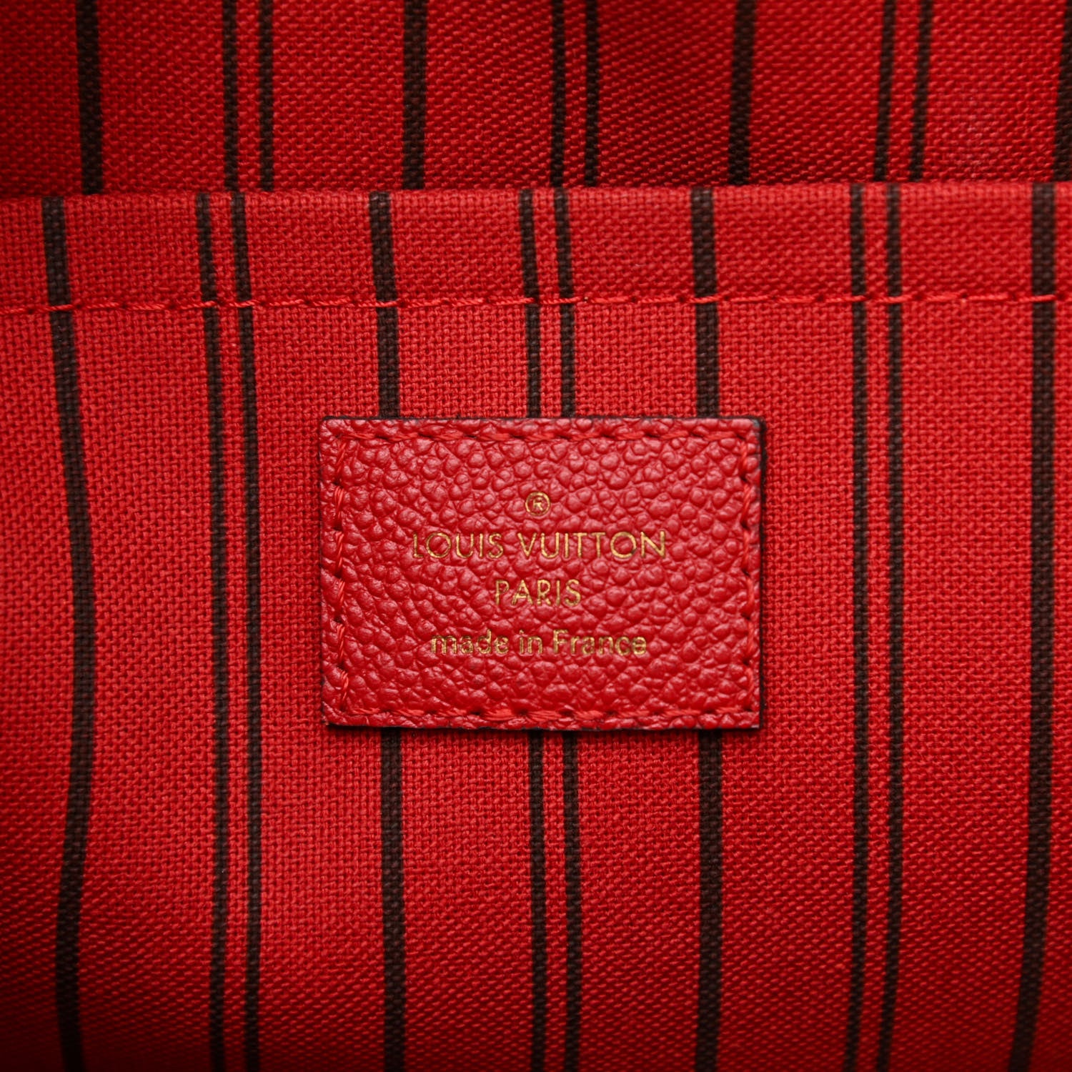 Louis Vuitton Empreinte Montaigne MM Cherry 6 of 12