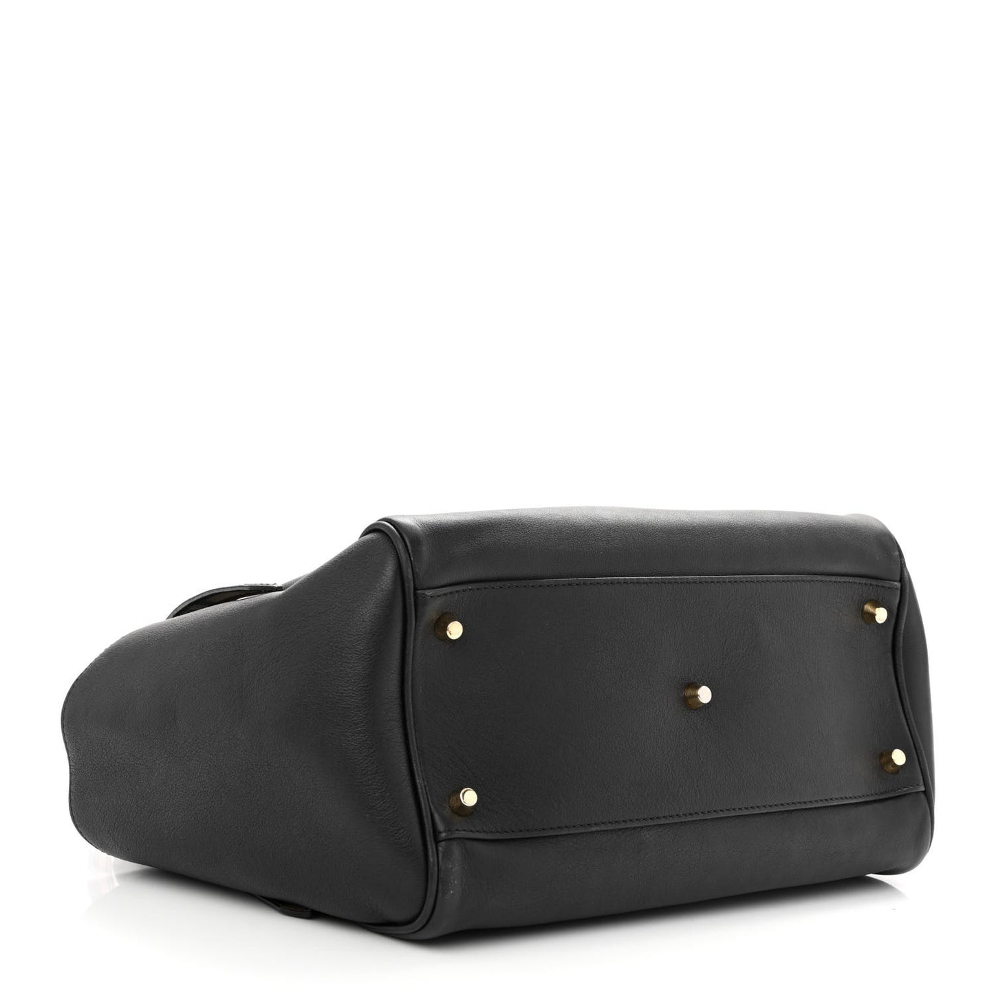 Calfskin Small Canterbury Tote Black