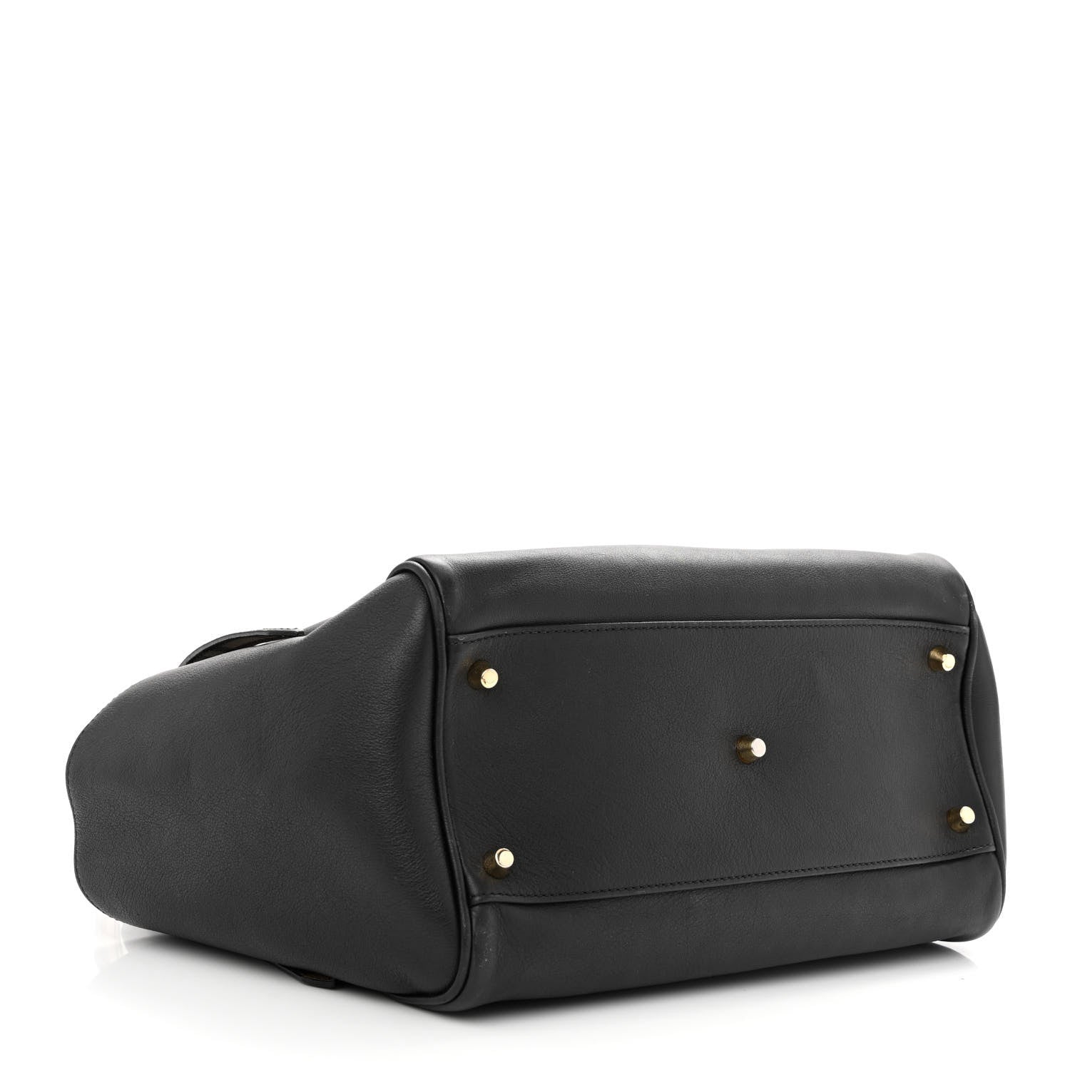 Burberry Calfskin Small Canterbury Tote Black 4 of 10