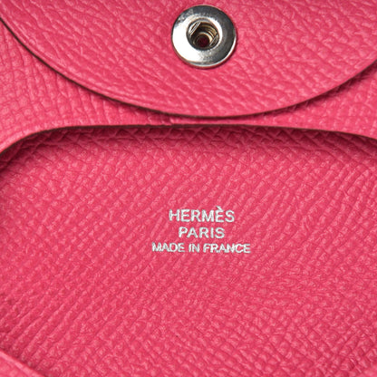 Hermes Epsom Bastia Coin Purse Rose Tyrien 7 of 8