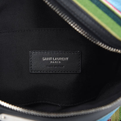 Saint Laurent Wool Mexican Jacquard City Belt Bag Multicolor 6 of 12