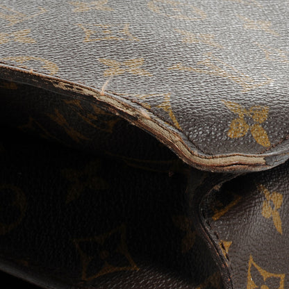 Louis Vuitton Monogram Serviette Fermoir Briefcase 9 of 14