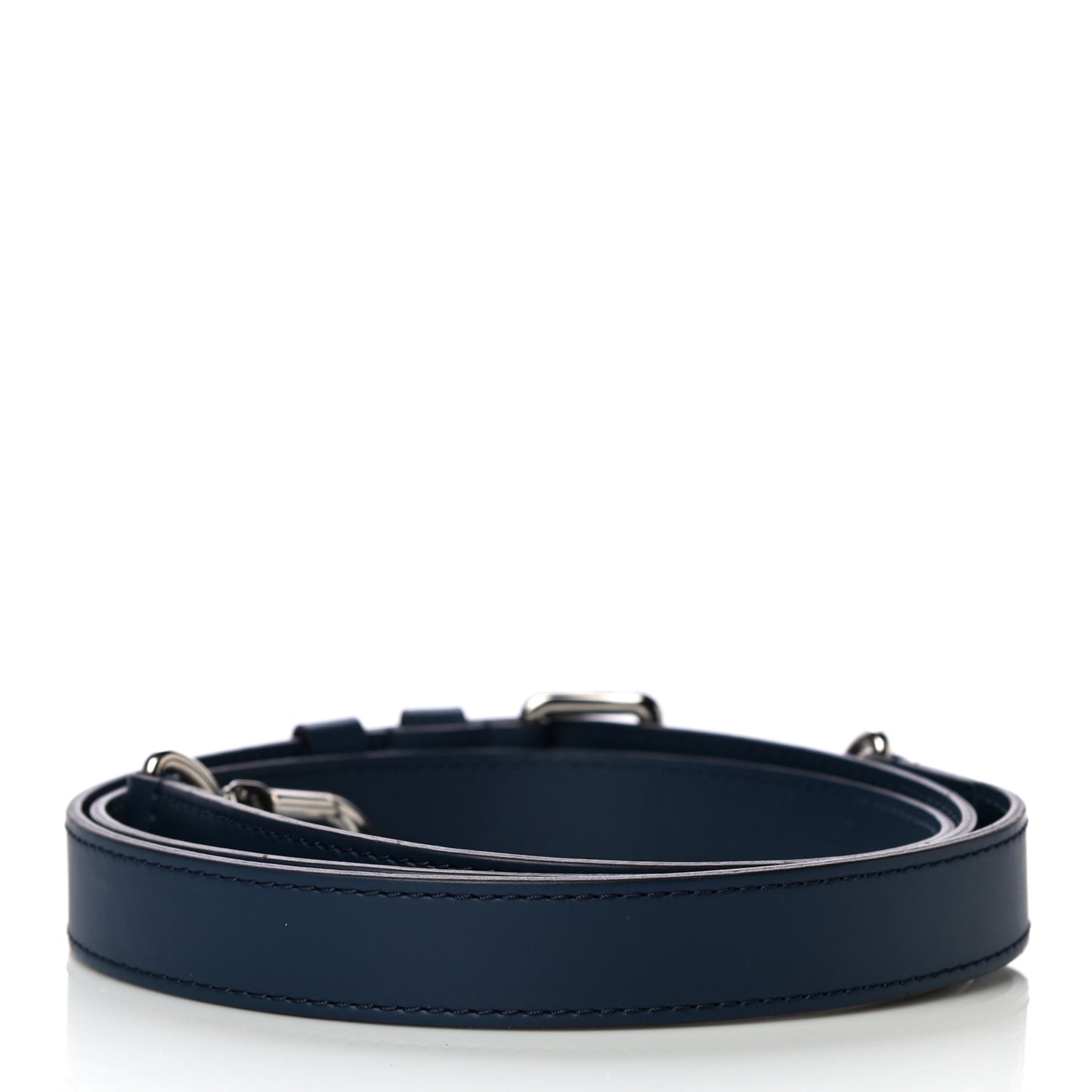 Calfskin Adjustable Shoulder Strap Navy
