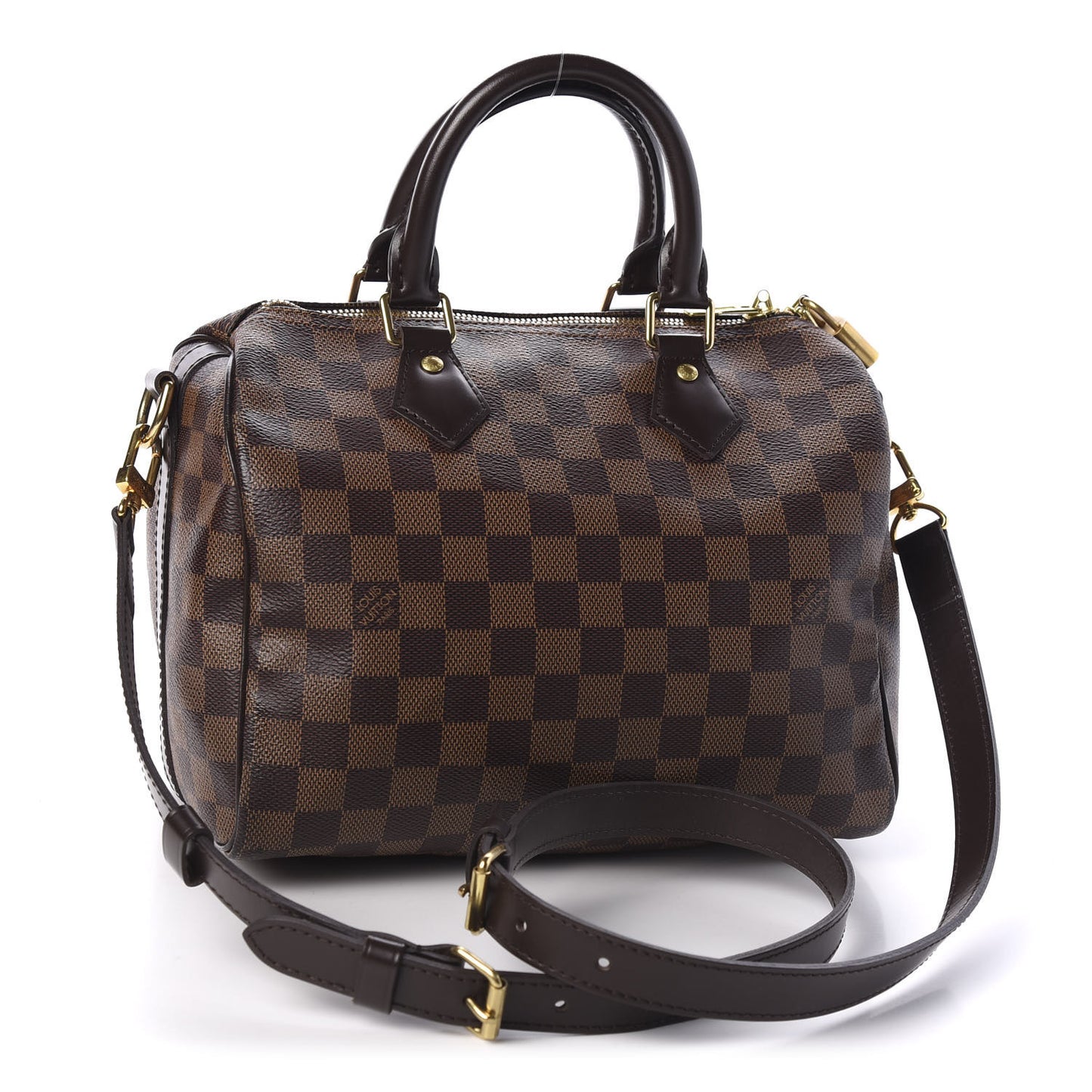 Damier Ebene Speedy Bandouliere 25