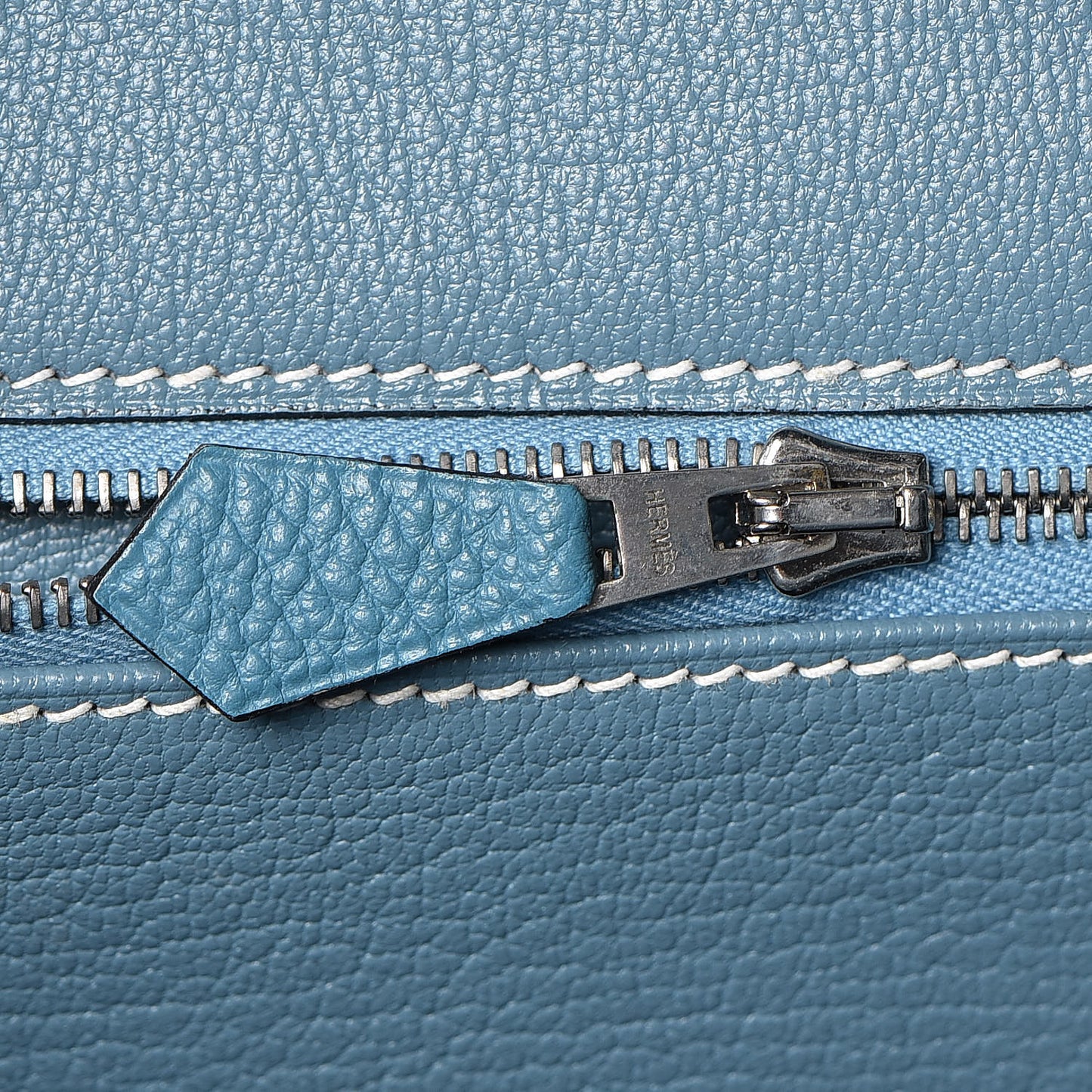 Togo Birkin 35 Blue Jean