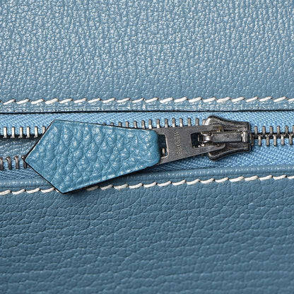 Hermes Togo Birkin 35 Blue Jean 18 of 34
