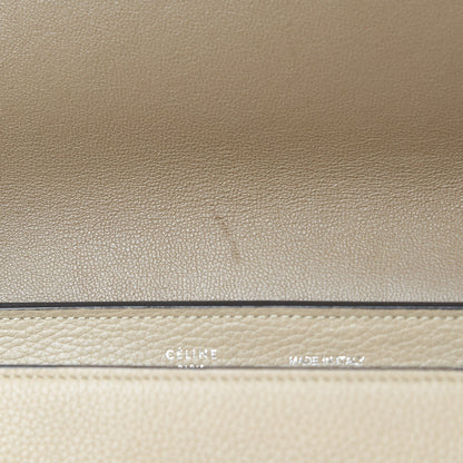 Celine Drummed Calfskin Suede Medium Trapeze Dune 13 of 16