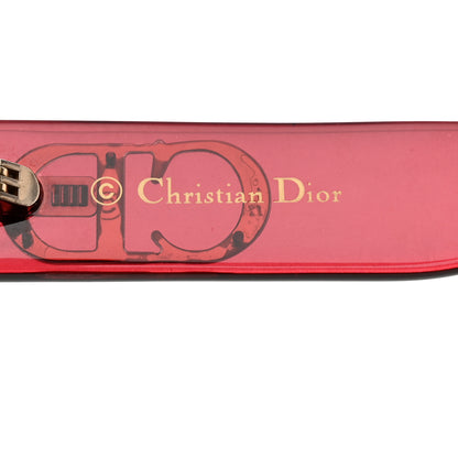 Christian Dior Acetate DDiorF Cat Eye Sunglasses Burgundy 6 of 8