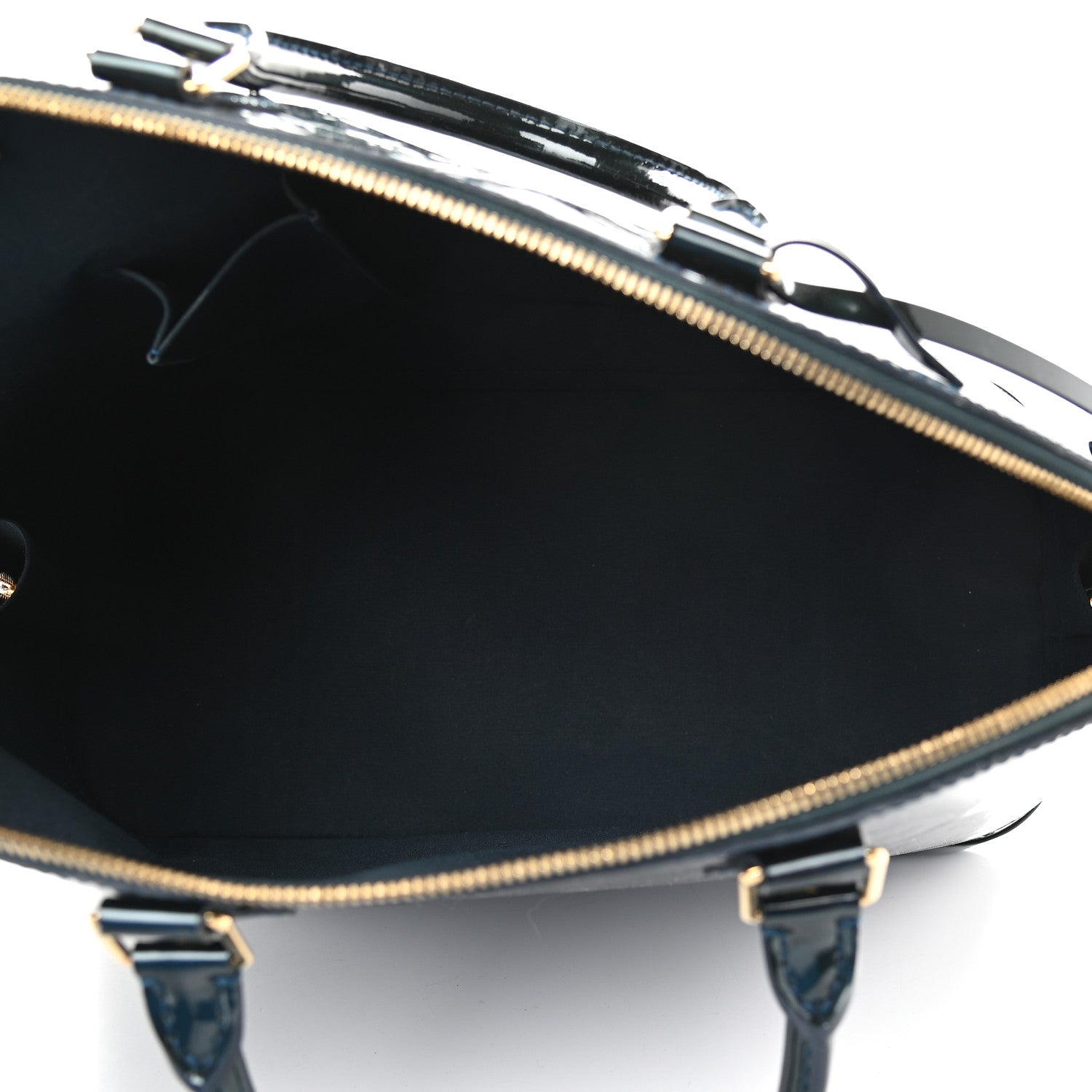 Louis Vuitton Vernis Alma GM Blue Nuit 5 of 9