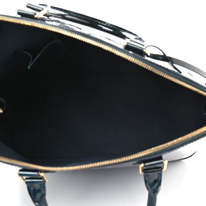 Louis Vuitton Vernis Alma GM Blue Nuit 5 of 9