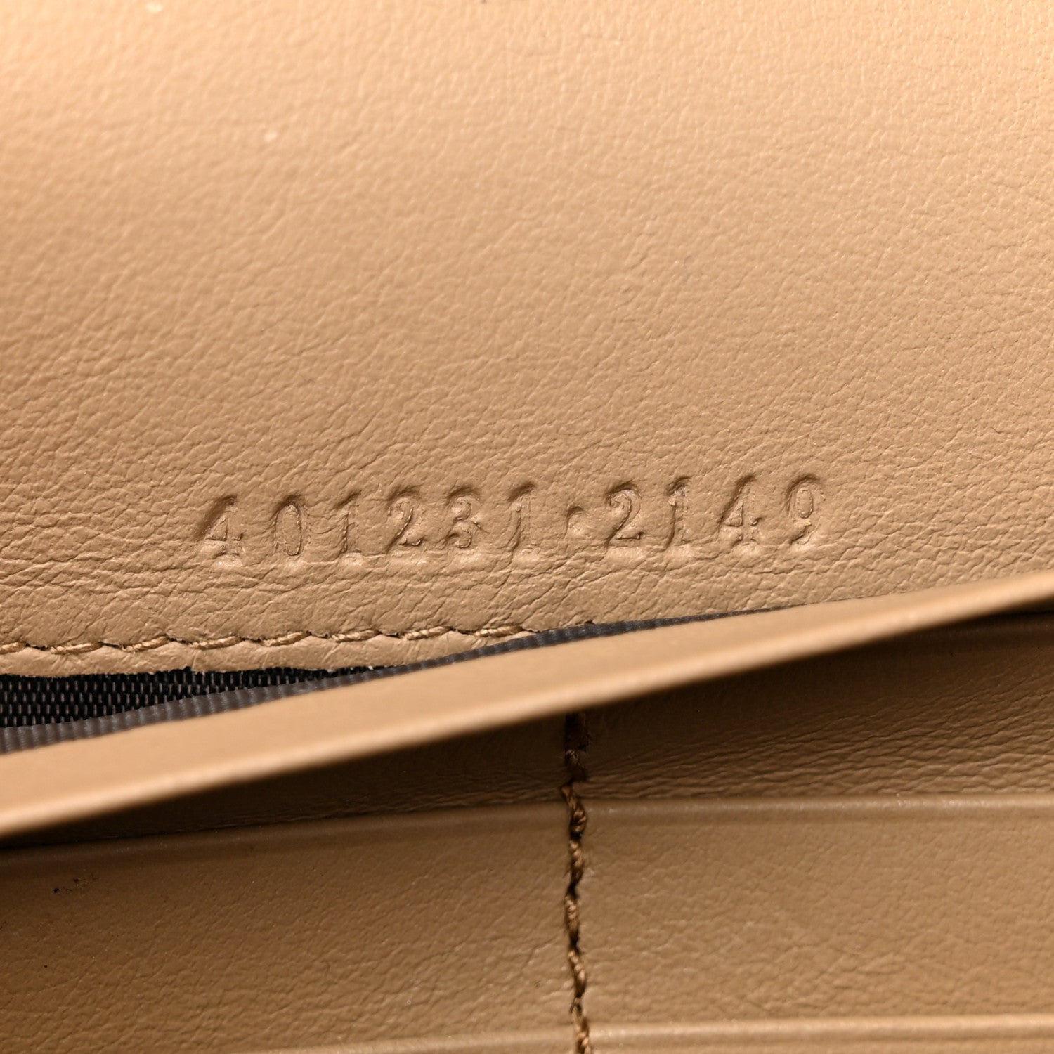 Gucci GG Supreme Monogram Mini Dionysus Chain Wallet Beige Taupe 7 of 11