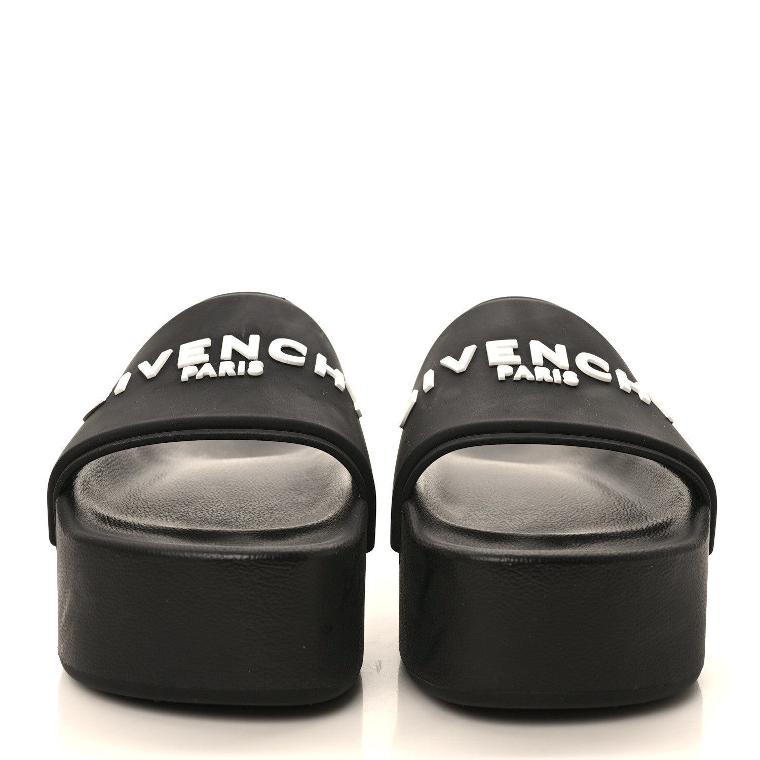 Givenchy Rubber Logo 101 Dalmatians Platform Slides 38 Black 2 of 6