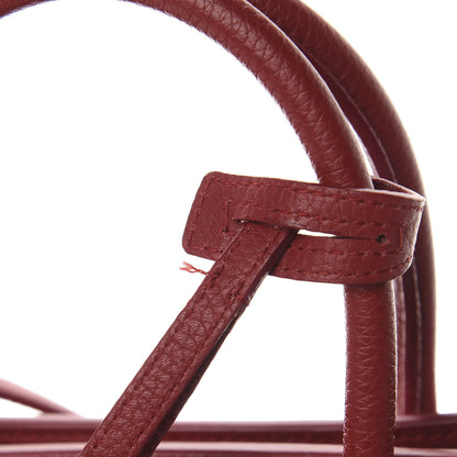 Saint Laurent Grained Calfskin Baby Sac De Jour Souple Red 11 of 11