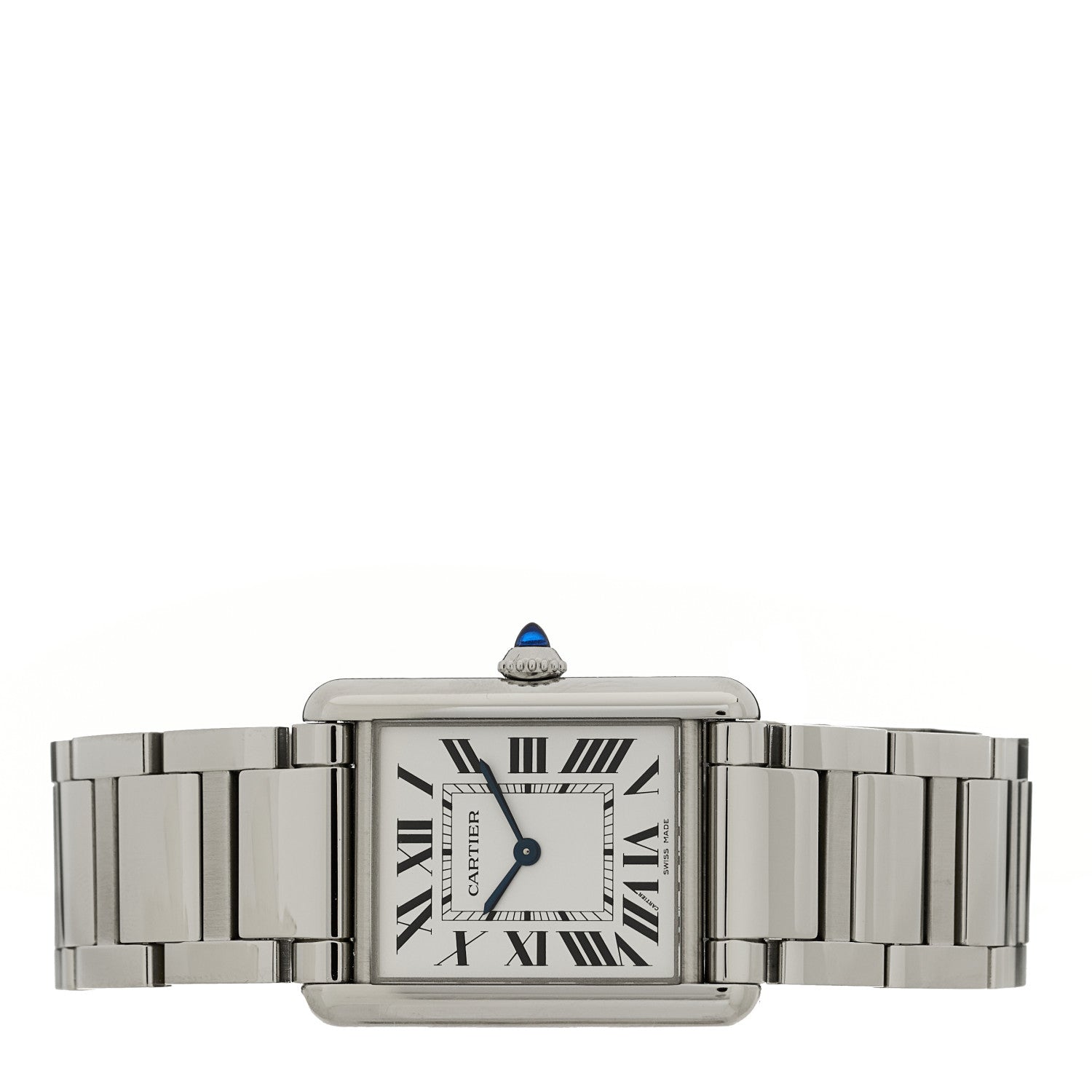 Cartier Stainless Steel 25mm Must de Cartier Tank Quartz Watch 2 of 5