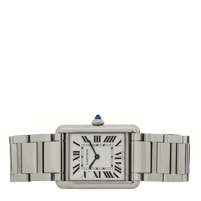 Cartier Stainless Steel 25mm Must de Cartier Tank Quartz Watch 2 of 5
