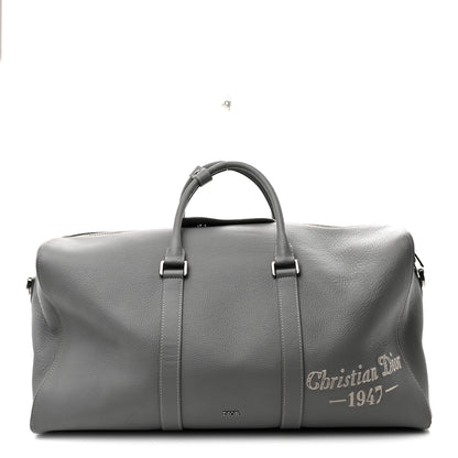 Christian Dior Calfskin Lingot 50 Bag Grey 1 of 10