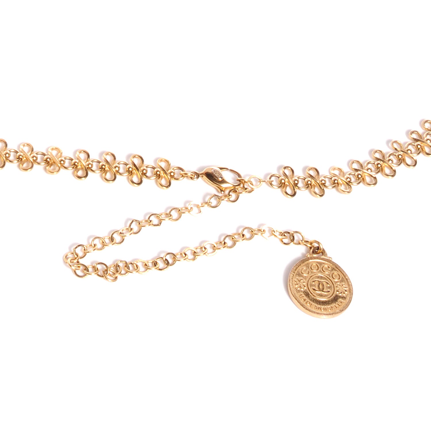 Chanel CC Coin Medallion Belt Gold 5 of 10