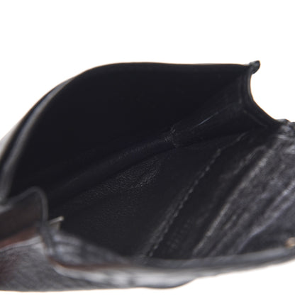 Bottega Veneta Washed Nappa Intrecciato Card Case Nero Black 5 of 7