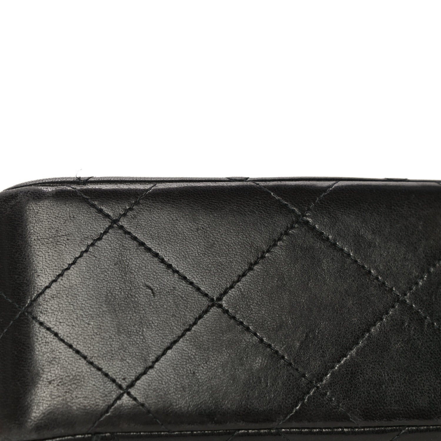 Chanel Lambskin Quilted Medium Single Flap Black 28 of 37