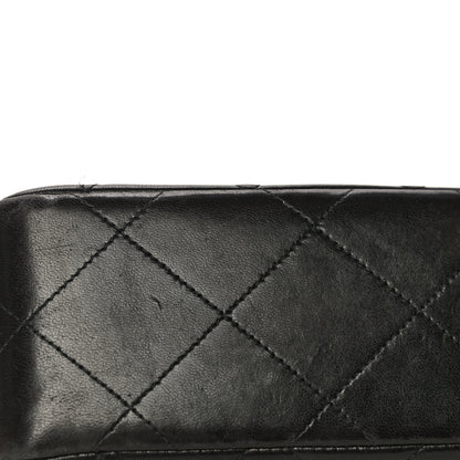 Chanel Lambskin Quilted Medium Single Flap Black 28 of 37