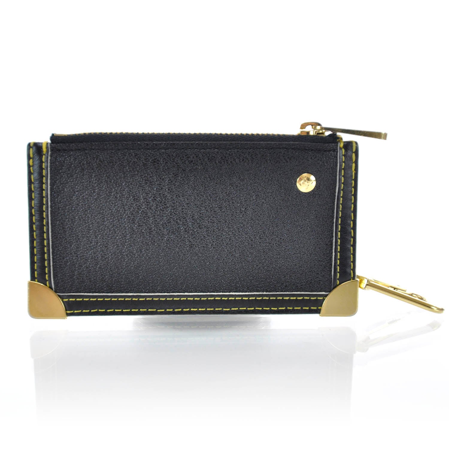 Louis Vuitton Suhali Key Pouch Black 1 of 9