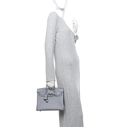 Hermes Togo Birkin 25 Gris Pantin 2 of 11