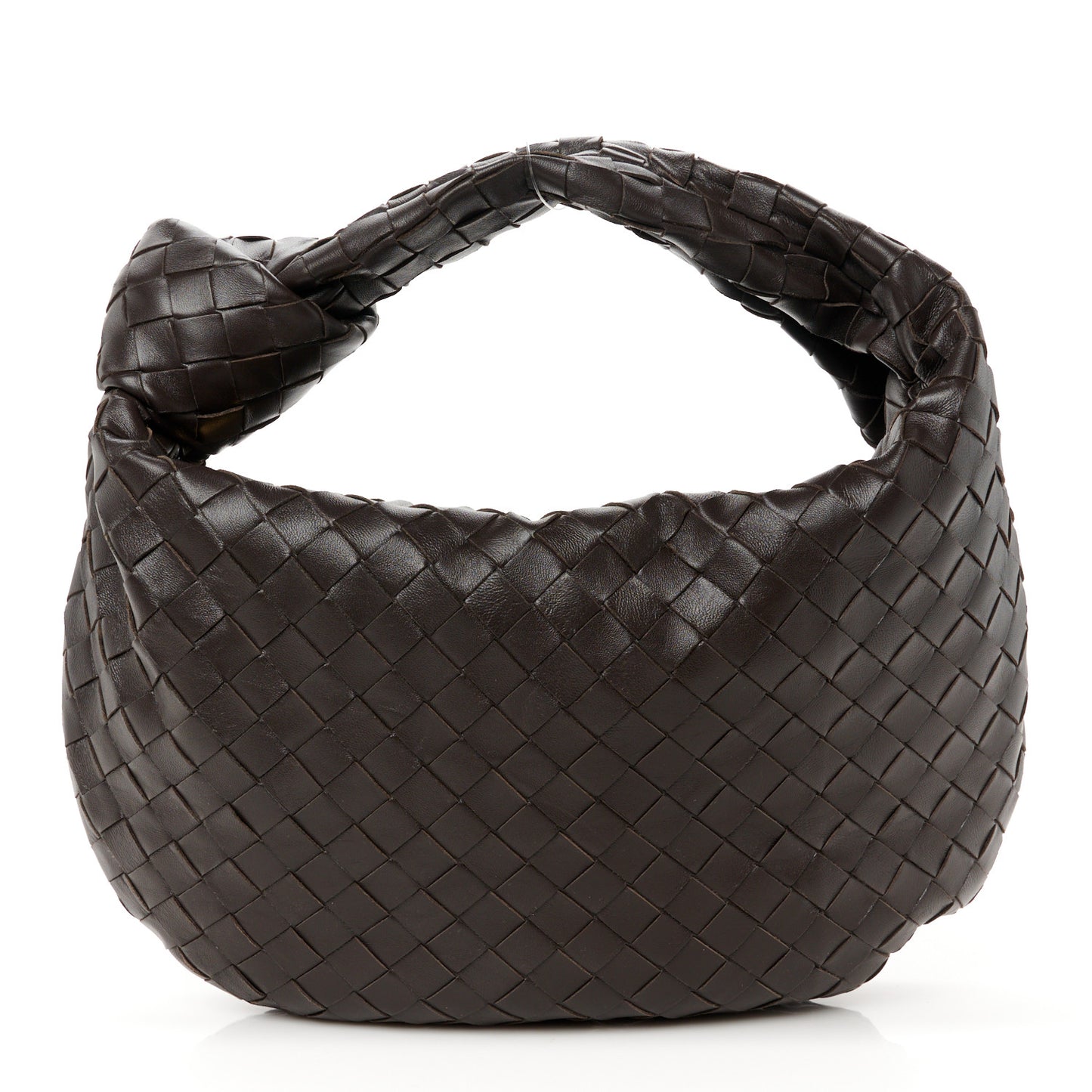 Nappa Intrecciato Teen Jodie Hobo Fondant