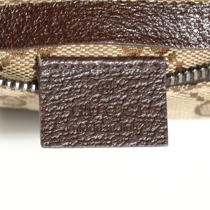 Gucci Monogram Web Belt Bag Dark Brown 6 of 9