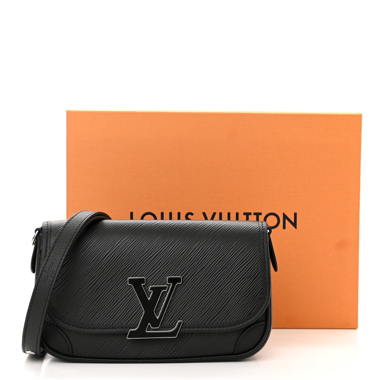 Louis Vuitton Epi Buci Crossbody Black 10 of 11