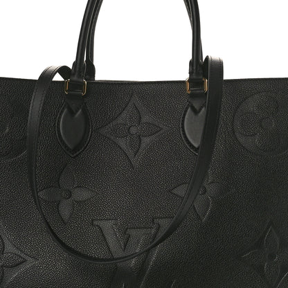 Louis Vuitton Empreinte Monogram Giant Onthego GM Black 7 of 9