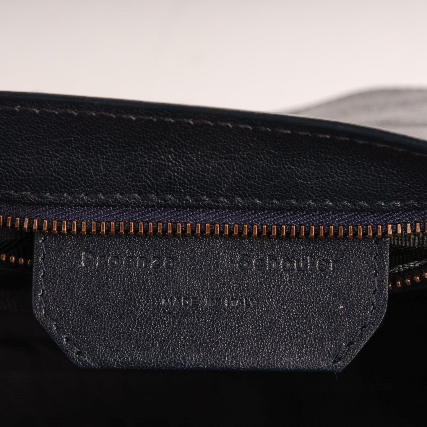 Lambskin PS1 Pouch Messenger Midnight