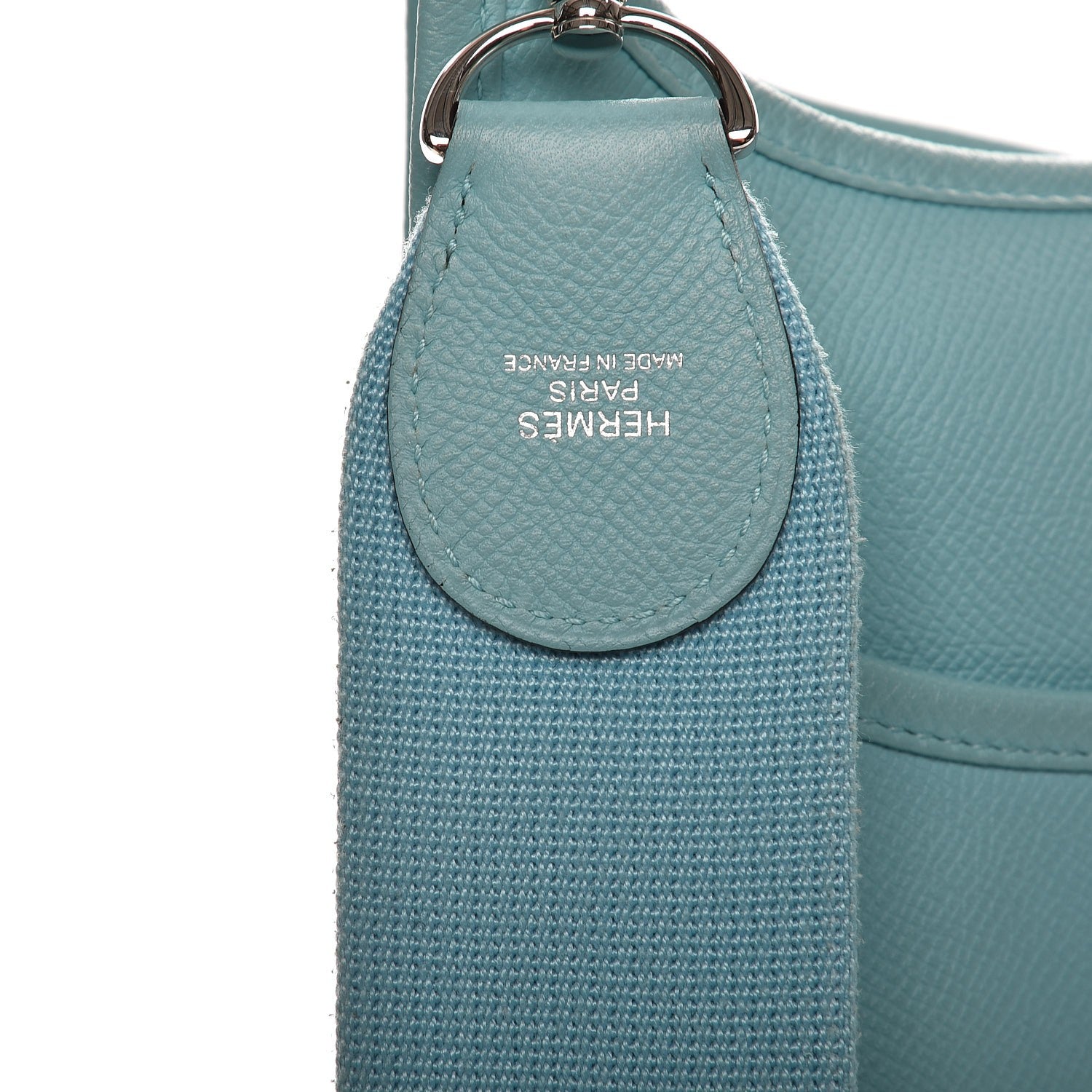 Hermes Epsom Evelyne III PM Bleu Atoll 9 of 10