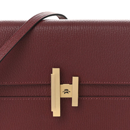 Hermes Chevre Mysore Cinhetic To Go Wallet Rouge H 14 of 19