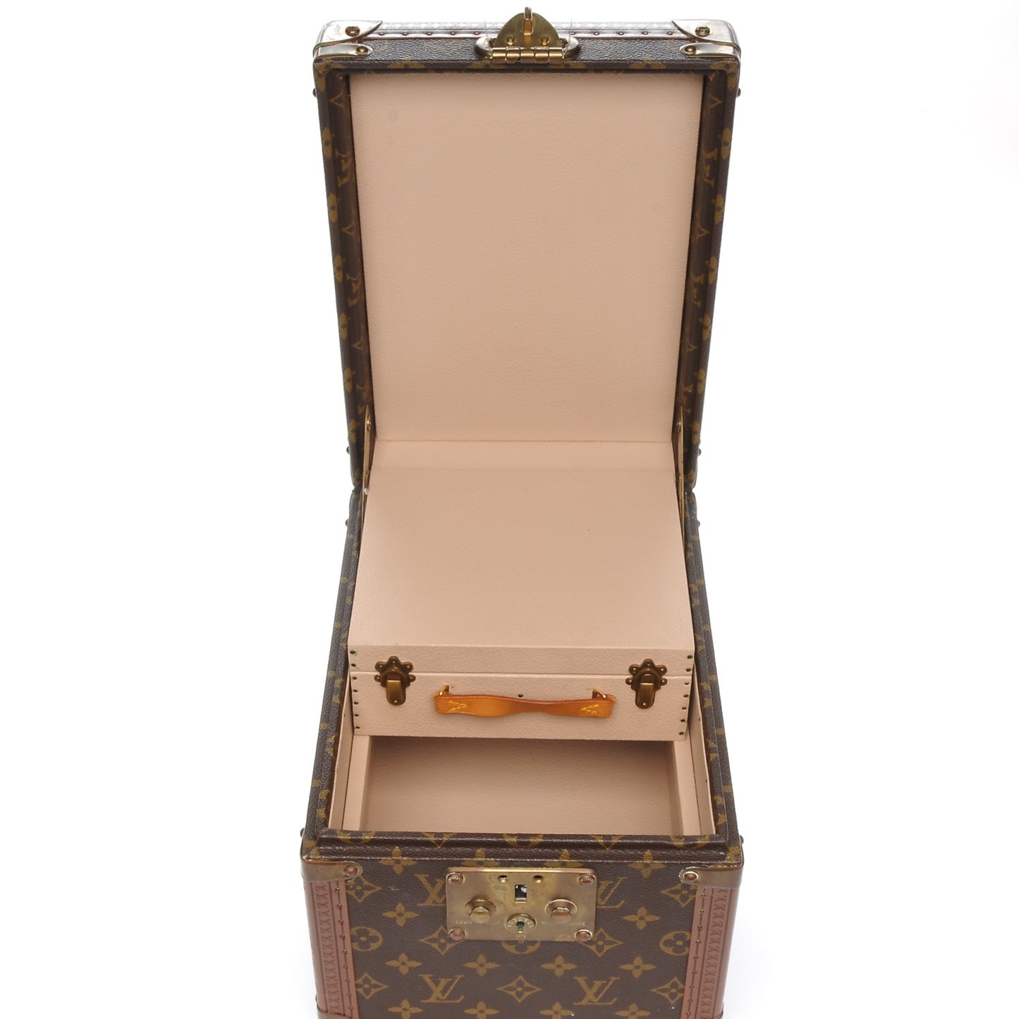 Monogram Boite Flacons Beauty Train Trunk Case