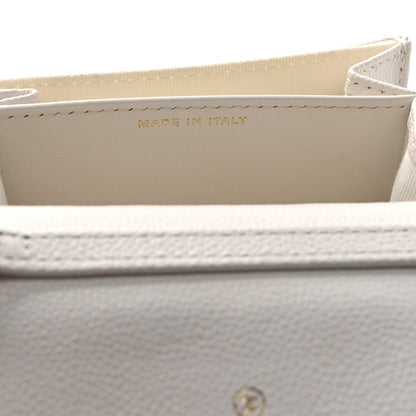 Chanel Caviar Quilted Flap Card Holder On Chain White 7 of 11