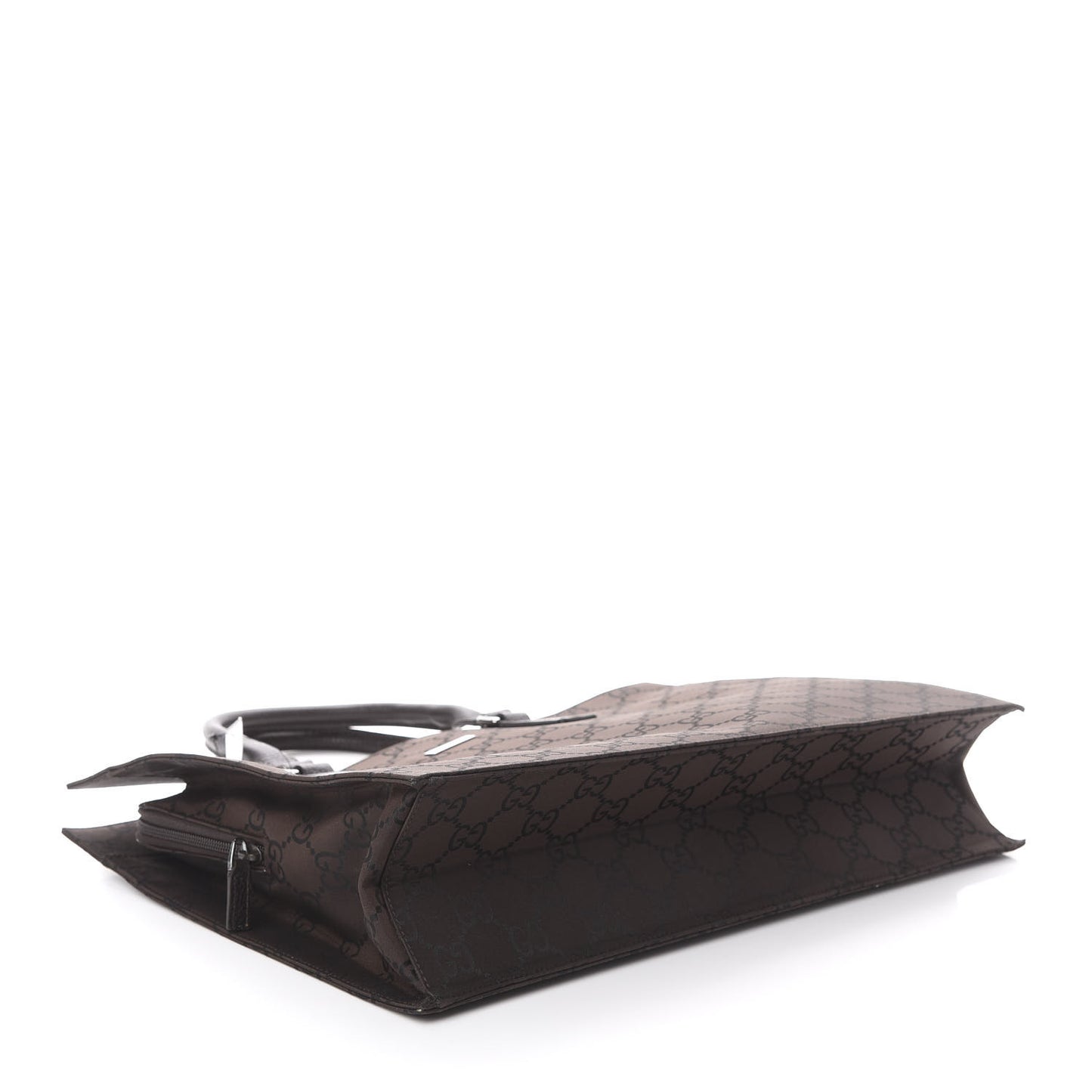 Nylon Monogram Executive Bag Dark Brown